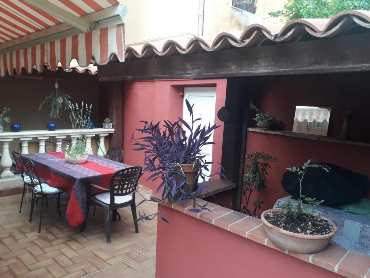 Les Violettes Lägenhet Menton Exteriör bild