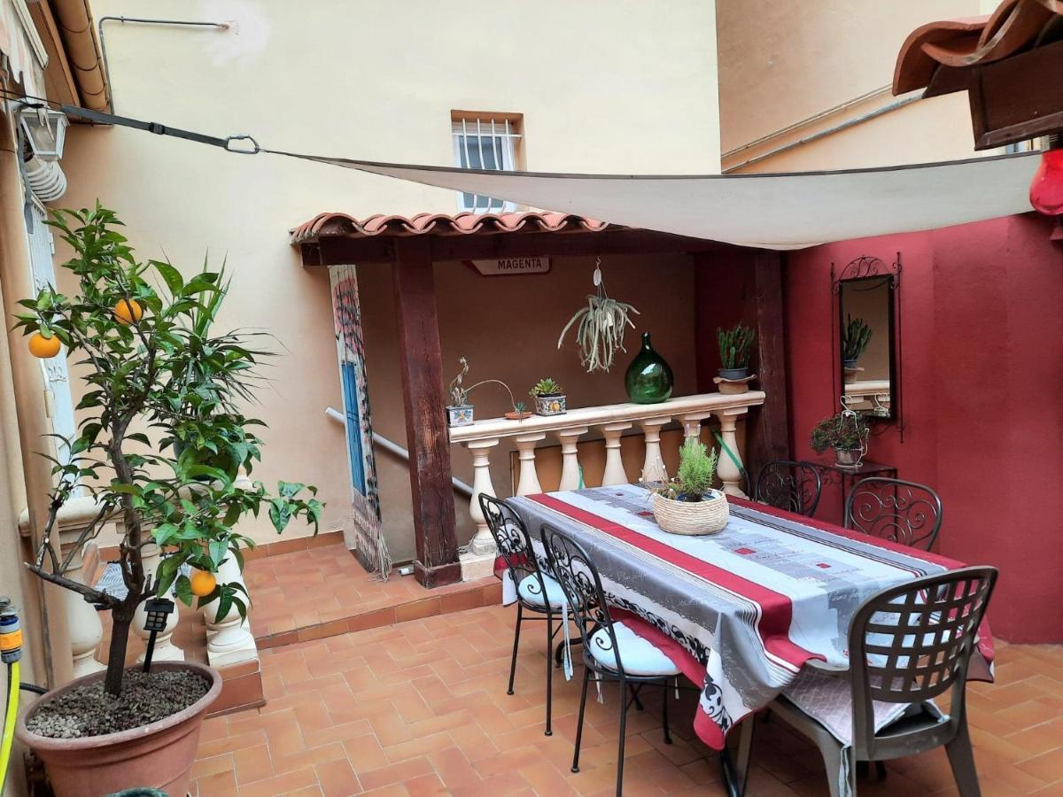 Les Violettes Lägenhet Menton Exteriör bild